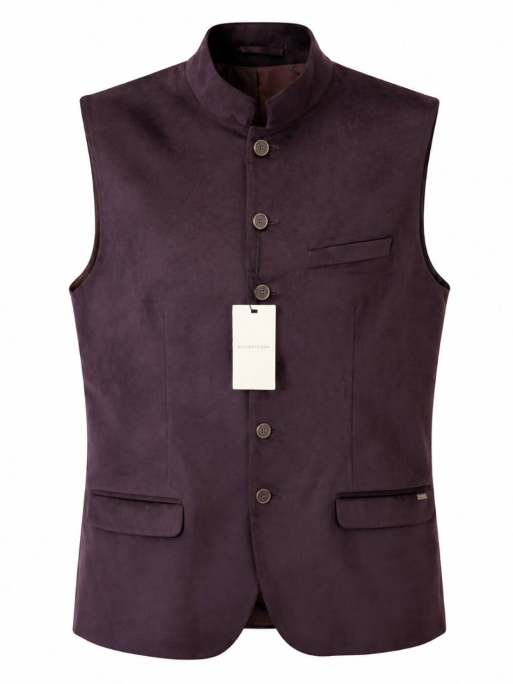 NWT Autograph M&S Berry Slim Fit Nehru Waistcoat Men’s 38 Short